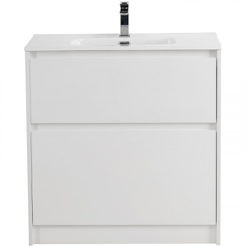 Тумба под раковину BelBagno Kraft 39 80 KRAFT39-800/390-2C-PIA-BO Bianco Opaco МДФ / ЛДСП