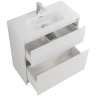 Тумба под раковину BelBagno Kraft 39 80 KRAFT39-800/390-2C-PIA-BO Bianco Opaco МДФ / ЛДСП