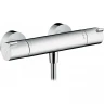 Смеситель для душа Hansgrohe Ecostat S 13211000 с термостатом Хром латунь на стену