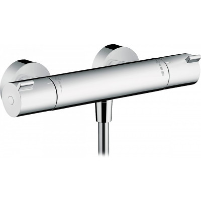 Смеситель для душа Hansgrohe Ecostat S 13211000 с термостатом Хром латунь на стену