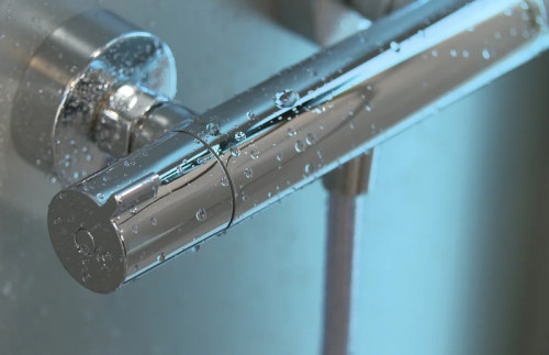 Смеситель для душа Hansgrohe Ecostat S 13211000 с термостатом Хром латунь на стену