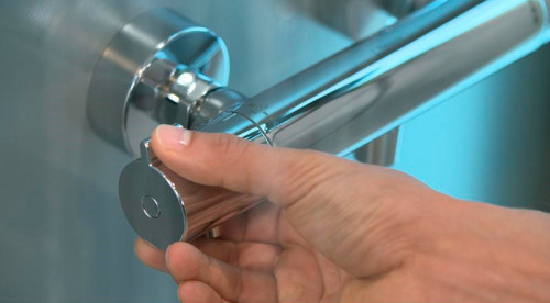 Смеситель для душа Hansgrohe Ecostat S 13211000 с термостатом Хром латунь на стену