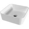 Раковина-чаша Whitecross Garnet 40 0702.040040.200 Белая матовая искусственный камень (литьевой мрамор) накладная