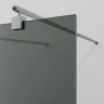 Душевая перегородка WasserKRAFT Vechte 90 60W39-TG профиль Хром стекло тонированное