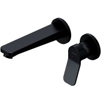 Смеситель для раковины AM.PM X-Joy F85A72622 Черный матовый латунь встраиваемый