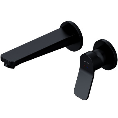 Смеситель для раковины AM.PM X-Joy F85A72622 Черный матовый латунь встраиваемый