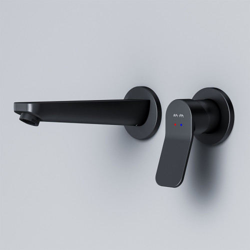 Смеситель для раковины AM.PM X-Joy F85A72622 Черный матовый латунь встраиваемый