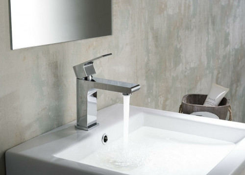 Смеситель для раковины Aquatek Лира AQ1410CR Хром латунь