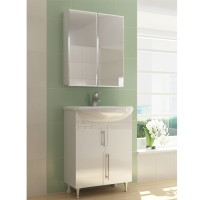 Зеркальный шкаф Vigo Grand 60 zsh.GRA.60 Белый МДФ / ЛДСП, стекло