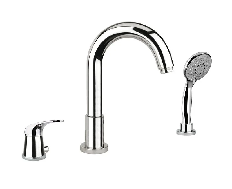 Смеситель на борт ванны Fiore MAX 32CR1455 цвет Хром
