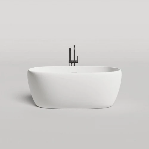Ванна из искусственного камня Salini Luce 150х75 100122M Белая матовая