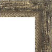 Зеркало Evoform Exclusive-G Floor 198х78 BY 6305 с гравировкой в багетной раме - Старое дерево с плетением 70 мм стекло