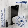 Инсталляция WasserKRAFT Naab 86TLT.040.PE.BL для унитаза Черная нержавеющая сталь, алюминий