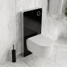 Инсталляция WasserKRAFT Naab 86TLT.040.PE.BL для унитаза Черная нержавеющая сталь, алюминий