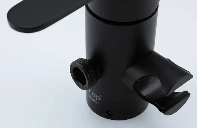 Гигиенический душ со смесителем Frap H801-6 F72801-6 Черный матовый нержавеющая сталь на стену
