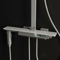 Душевая система RGW Shower Panels SP-35 51140135-01 с термостатом Хром латунь на стену