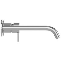 Смеситель для раковины Cezares Leaf LEAF-BLI2-20-L-01-W0 Хром латунь встраиваемый