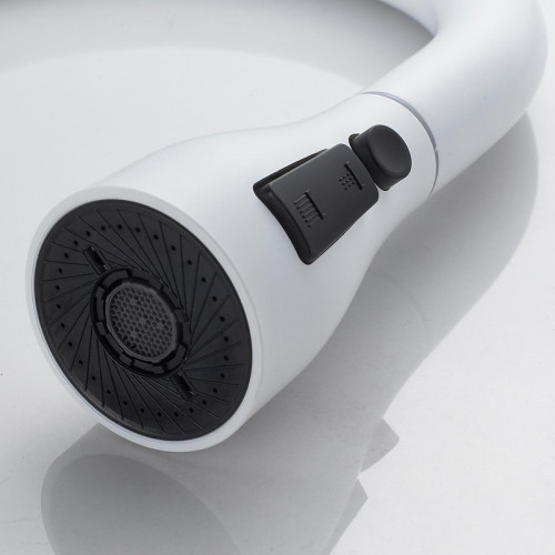 Смеситель для кухни Shevanik S363C цвет Белый