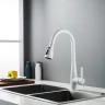 Смеситель для кухни Shevanik S363C цвет Белый