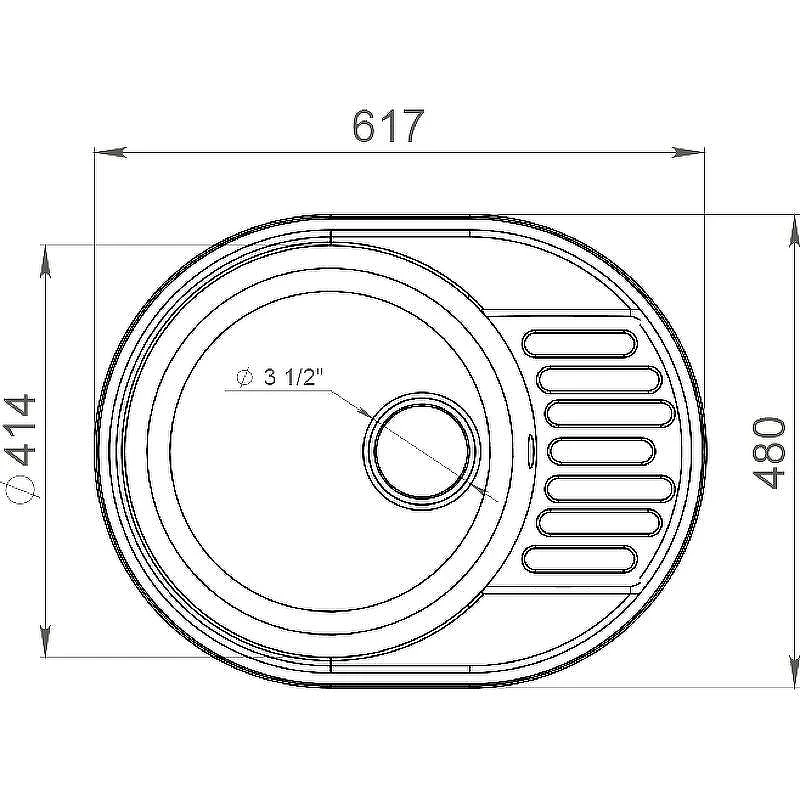 Кухонная мойка GranFest Quarz GF-Z58 Серая со смесителем Gappo G4099 Нержавеющая сталь