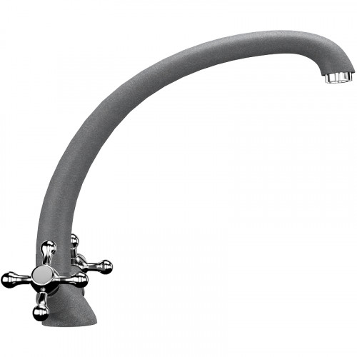 Смеситель для кухни Ulgran Classic U-013-342 Графит латунь