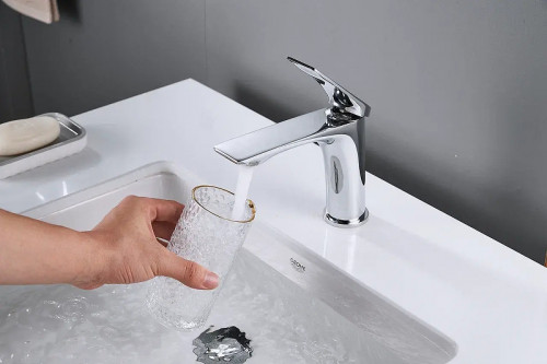 Смеситель для раковины Shevanik S9101 цвет Хром