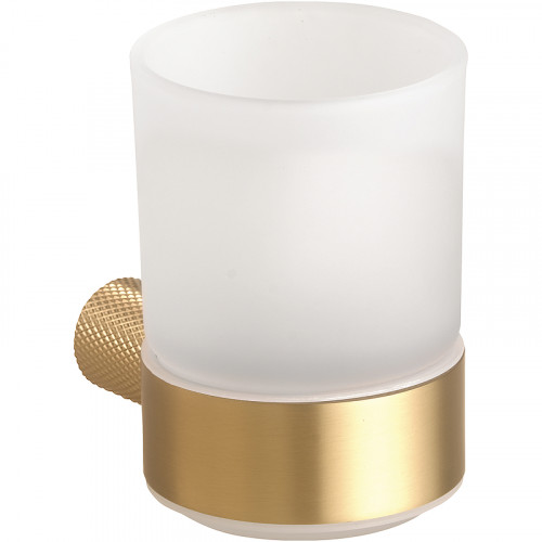 Стакан для зубных щеток Bemeta Auria 171110010 цвет Матовое золото-шампань