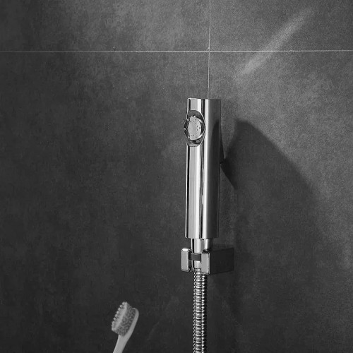 Смеситель для раковины Shevanik S8271 с гигиеническим душем цвет Хром