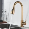 Смеситель для кухни Raffine F213G цвет Золотой сатин