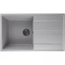 Кухонная мойка Ulgran Quartz Prima 850-04 Платина искусственный камень (литьевой мрамор) встраиваемый