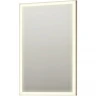 Зеркало Orka Cube 65x100 3000368 с подсветкой Белое матовое с бесконтактным выключателем МДФ / ЛДСП, стекло