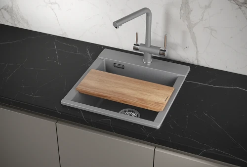 Кухонная мойка Granula Estetica 47 4701 цвет Алюминиум
