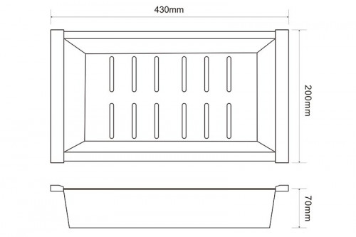 Коландер ZorG PVD Grafit C 12-44 GRAFIT Графит