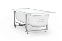 Стальная ванна ВИЗ Donna Vanna 150x70 DV-59901 цвет Белая орхидея без антискользящего покрытия