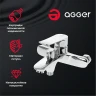 Душевая система Agger A2595000 Хром латунь на стену