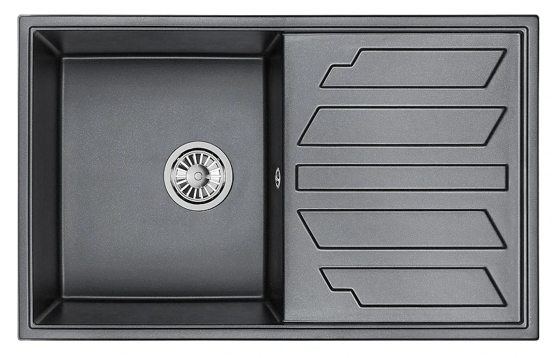 Кухонная мойка Granula 80 8002 цвет Шварц