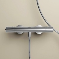 Смеситель для душа Ideal Standard Ceratherm T100 A7229AA с термостатом Хром латунь на стену