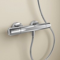 Смеситель для душа Ideal Standard Ceratherm T100 A7229AA с термостатом Хром латунь на стену