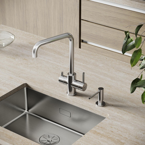 Смеситель для кухни Sancos Vela SC4013BN цвет Никель брашированный