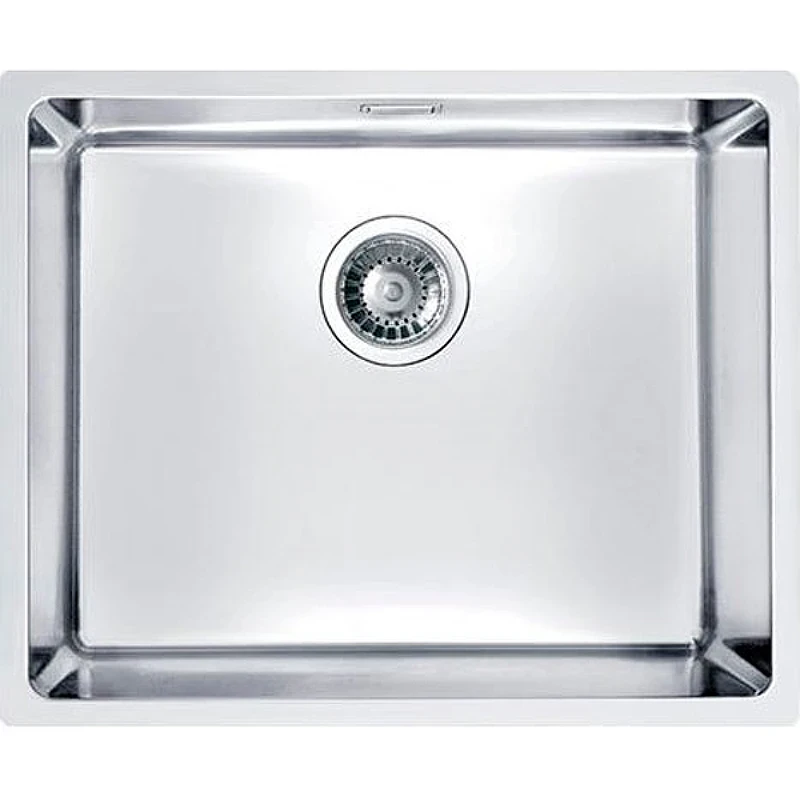 Кухонная мойка Alveus Kombino 50 SAT-90 500x400x195 1100237 Сатинированная сталь нержавеющая сталь встраиваемый