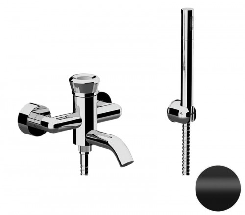 Смеситель для ванны Remer Element ET02NO цвет Черный матовый