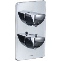 Смеситель для душа Allen Brau Infinity 5.21116-00 с термостатом Хром латунь встраиваемый