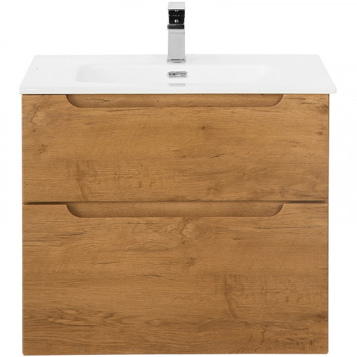 Тумба под раковину BelBagno Etna-H60 80 ETNA-H60-800-2C-SO-RN-P подвесная Rovere Nature МДФ / ЛДСП