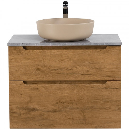 Тумба под раковину BelBagno Etna-H60 80 ETNA-H60-800-2C-SO-RN-P подвесная Rovere Nature МДФ / ЛДСП