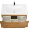 Тумба под раковину BelBagno Etna-H60 80 ETNA-H60-800-2C-SO-RN-P подвесная Rovere Nature МДФ / ЛДСП