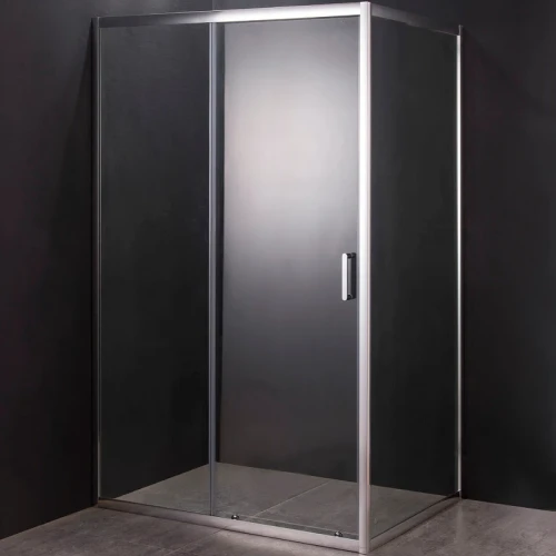 Душевой уголок Orange 120x90 E23-12090TCR профиль Хром стекло прозрачное