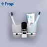 Стакан для зубных щеток Frap F33 F3308 двойной Хром