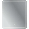 Зеркало Cezares Duet 70 CZR-SPC-DUET-700-800-LED-TCH с подсветкой с лазерной гравировкой и сенсорным выключателем стекло
