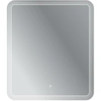 Зеркало Cezares Duet 70 CZR-SPC-DUET-700-800-LED-TCH с подсветкой с лазерной гравировкой и сенсорным выключателем стекло
