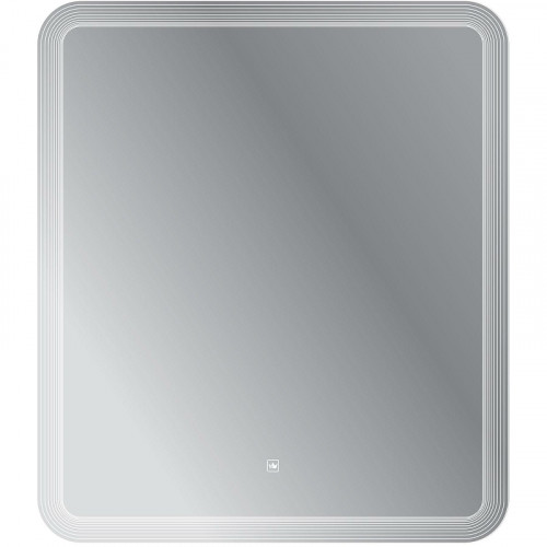 Зеркало Cezares Duet 70 CZR-SPC-DUET-700-800-LED-TCH с подсветкой с лазерной гравировкой и сенсорным выключателем стекло